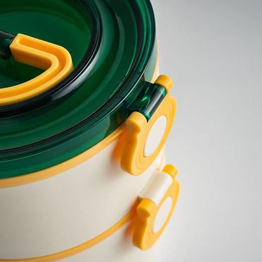 大嘴猴 高颜值便携饭盒保温办公室带饭二层 商品图2