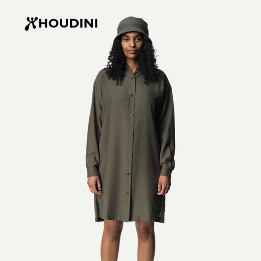 HOUDINI胡丁尼 Tree Dress 树 女款休闲长裙860011 商品图7