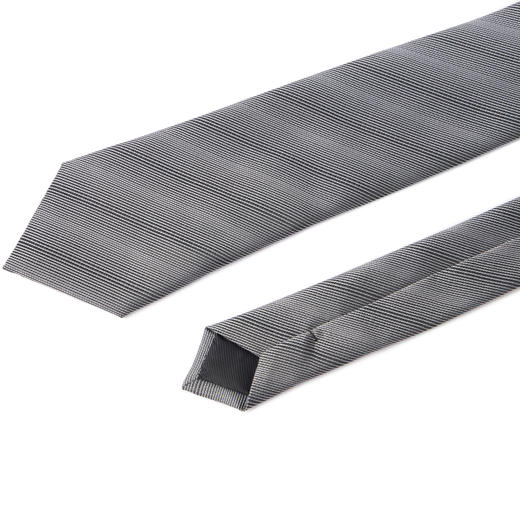 柒牌西装配饰领带男2025新款商务正装斜纹图案箭头型手打衬衫领带129F70110 商品图3