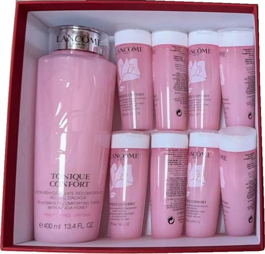 【品牌授权】兰蔻舒缓版粉水保湿补水清爽柔肤水买400ml享800ml套盒  新版 旧版可选 商品图3