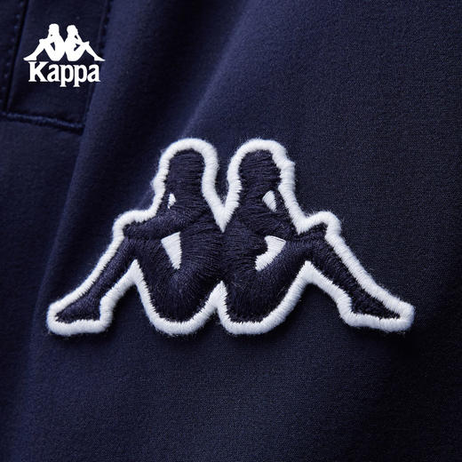 Kappa卡帕背靠背防泼水运动长裤女款拆卸裤腿弹力裤子针织阔腿裤K0F42AY04 商品图1