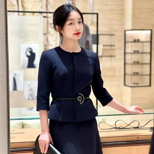 【à perles】凯特王妃同款 收腰开叉精纺羊毛西装套装裙 【7天左右】 商品图2