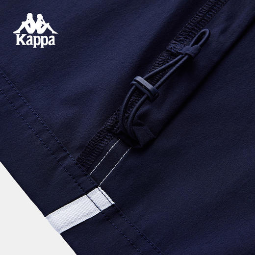 Kappa卡帕背靠背防泼水运动长裤女款拆卸裤腿弹力裤子针织阔腿裤K0F42AY04 商品图3