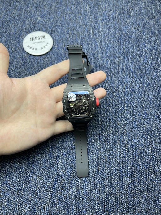 KV理查德米勒RM35-02系列 男士腕表 表壳和底盖釆用高密度进口NTPT碳纤维材料 商品图8