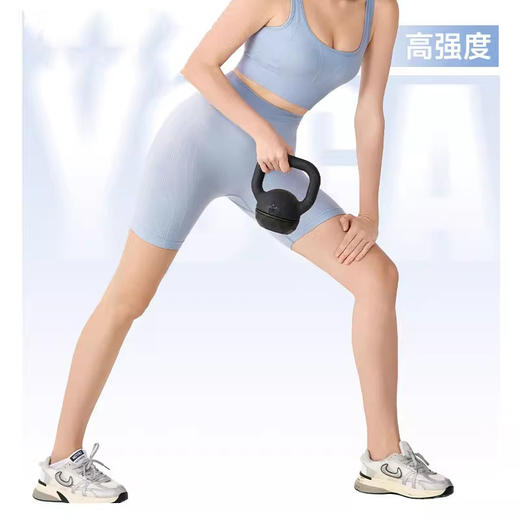 【限时秒】YOGACODE【火树银花系列】紧身高腰蜜桃臀瑜伽短裤透气无缝一体织健身裤DWS115456 商品图2