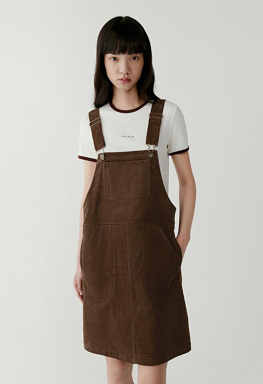 【高品质私服】【IC全棉灯芯绒背带裙】复古廓形 × 现代剪裁，重塑身形美学N1245-CC【无标出货 介意慎拍】 商品图9