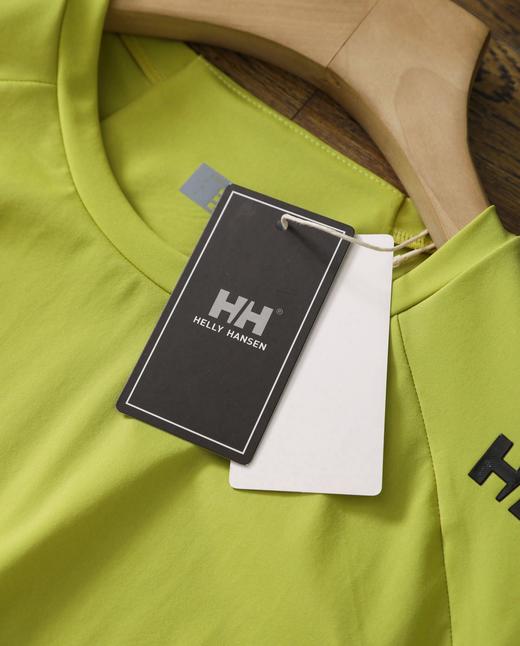 点此购买 海丽汉森夏季男士抗菌日常休闲运动轻薄舒适圆领短袖T恤 md 314024 商品图12