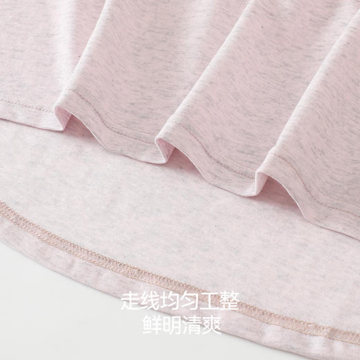 观偎C05C08麻感棉卷边短袖 100% 商品图4