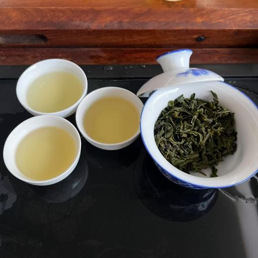 客家清凉山绿茶  头春嫩茶  传统工艺柴火炒制  香气浓郁  回甘持久 商品图2