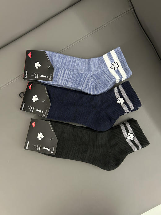 【2双装】DT箭头刺绣袜 毛巾底 Z-15156 商品图6