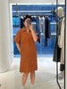 【高品质私服】【IC色织亚麻平纹及膝连衣裙】直筒廓形休闲合身，兼具优雅舒适N0923-CC【无标出货 介意慎拍】 商品缩略图4