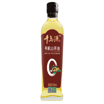 千岛源山茶油500ml 有机油茶籽油 低温冷榨一级 0零反式脂肪酸 /粮油调味 /食用油 /其他油 商品图3