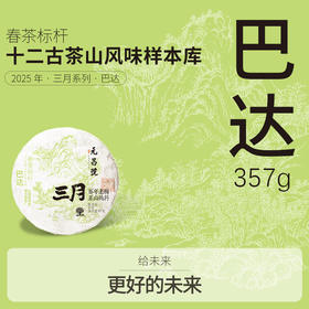 【三月系列】元昌号2025年巴达357克生饼