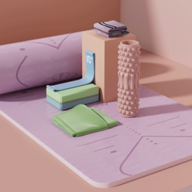 佑美  豪华瑜伽套装  YM-08