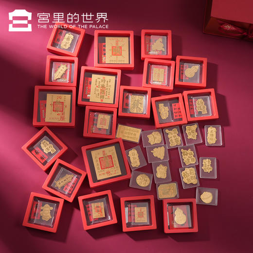 【手机贴】 好运足金金箔手机贴 商品图0