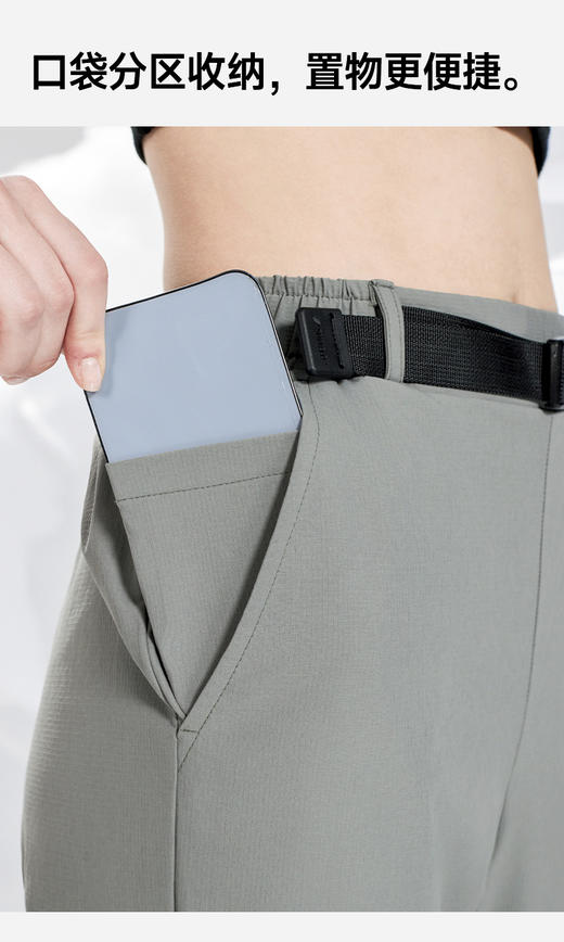 防水/防污/防晒/耐磨/凉感❗清华、帝国理工博士团队研发！【⁦素湃Supield情侣款冰壳裤】4-5级拒水、防污，无惧小雨！✅UPF200+，专业防暴晒，户外不怕晒✅专利寒水石凉感，一触降温 商品图8