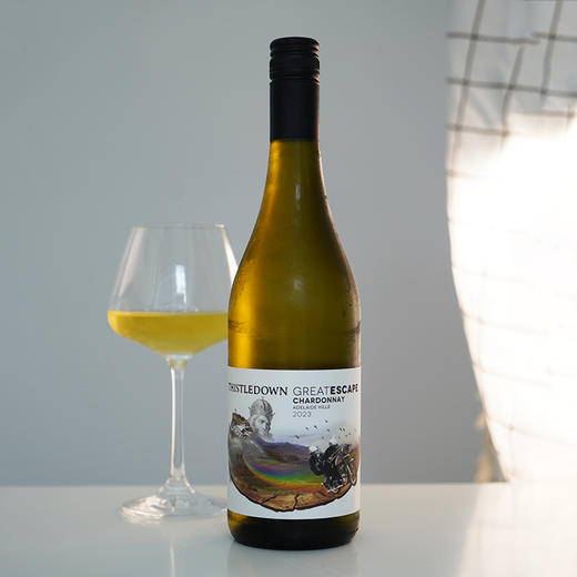 红五星&澳洲百大第29名！紫绒酒庄跃进霞多丽 Thistledown Great Escape Chardonnay Adelaide Hills 2023 商品图3