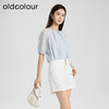 oldcolour夏季新款小清新气质设计感百搭短款短袖衬衫女Q250104A1 商品缩略图2