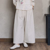 牧衣游原创 棉麻裤子新品轻薄透气宽松显瘦百搭休闲裤 闲逸时光 商品缩略图0