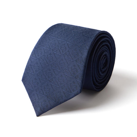 【婚礼季】柒牌男装配饰领带2025新款商务休闲男士箭头型西装衬衫领字母领带129F70070 商品图4