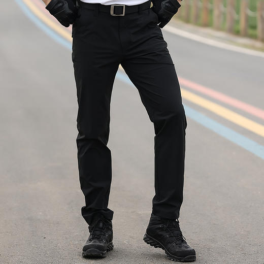 鹰爪天行者轻量弹力速干裤男夏季薄款户外弹力透气速干长裤男徒步裤子【后口袋拉链版】 商品图6