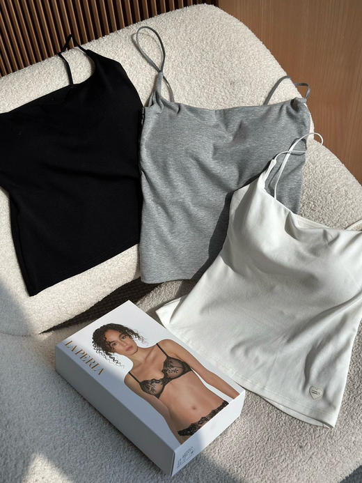 41-9 自留 Lp 软糯糯 抗菌棉柔 爱豆同款 背心吊带 商品图4