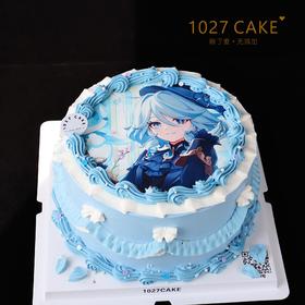 1027CAKE  | 糯米纸定制  原神蛋糕（需提前2-3天）