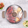 苏泊尔正品鸳鸯电火锅家用小型电热一体宿舍多功能大容量电热煮锅 商品缩略图4