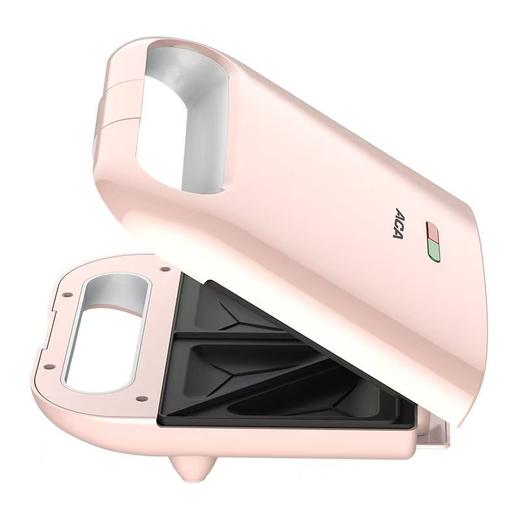 ACA三明治轻食机早餐机多功能双盘家用吐司烤面包电饼铛便捷早餐 商品图2