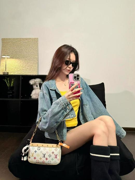 驴家2025村上隆联名三彩麻将包（HH） 商品图11