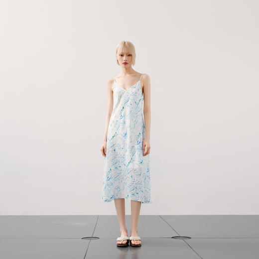 【商场同款】麦檬梭织连衣裙4F5491641 商品图0