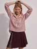 Varley - Calva Knit - Pale Mauve - 女装 - 半拉链卫衣 - 浅豆沙色 商品缩略图1