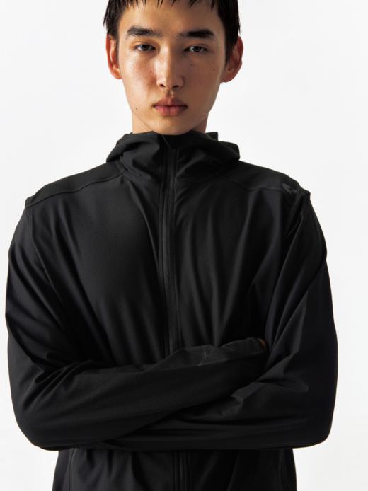 CryingCenter 网布透气拉链连帽开衫 哭喊中心 商品图5