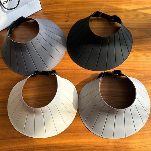 官网169！ 情侣款可折叠加大加宽遮阳帽UPF50防晒防紫外线凉皮空顶贝壳帽 商品图8