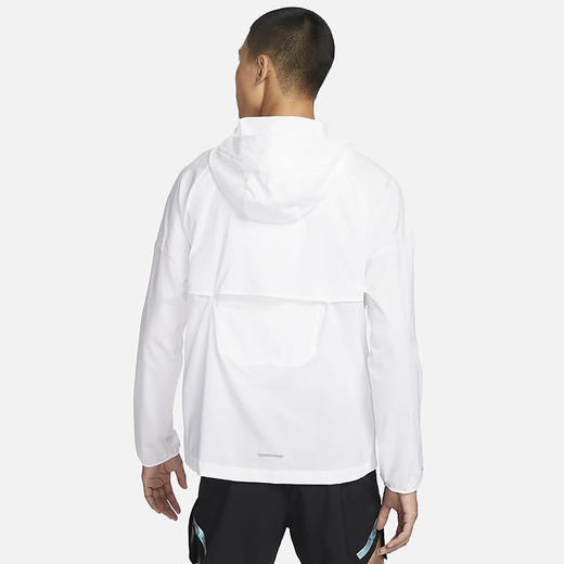 【云粉节】【6折】7楼NIKE耐克跑步训练防晒反光透气连帽运动夹克外套FB7541-100吊牌价699现价419 商品图1