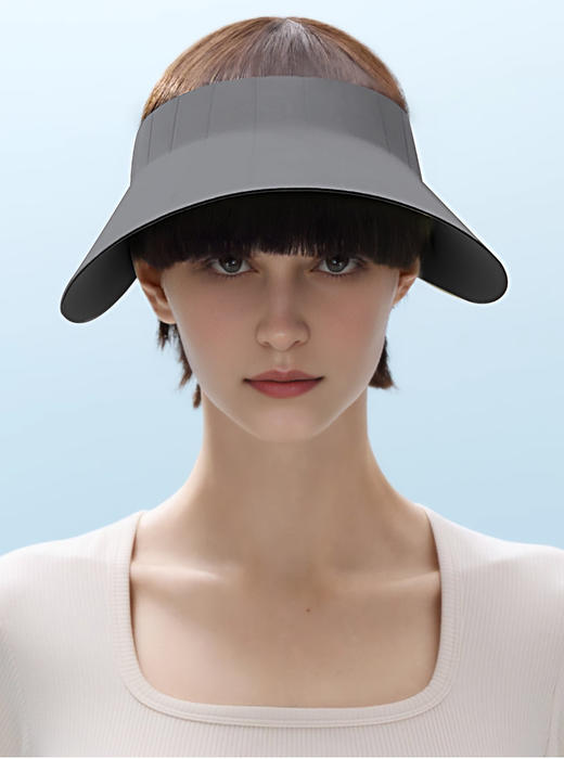 官网169！ 情侣款可折叠加大加宽遮阳帽UPF50防晒防紫外线凉皮空顶贝壳帽 商品图2