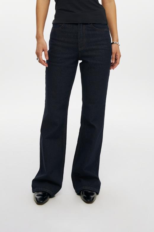 oneup微弹原牛喇叭长裤 商品图5