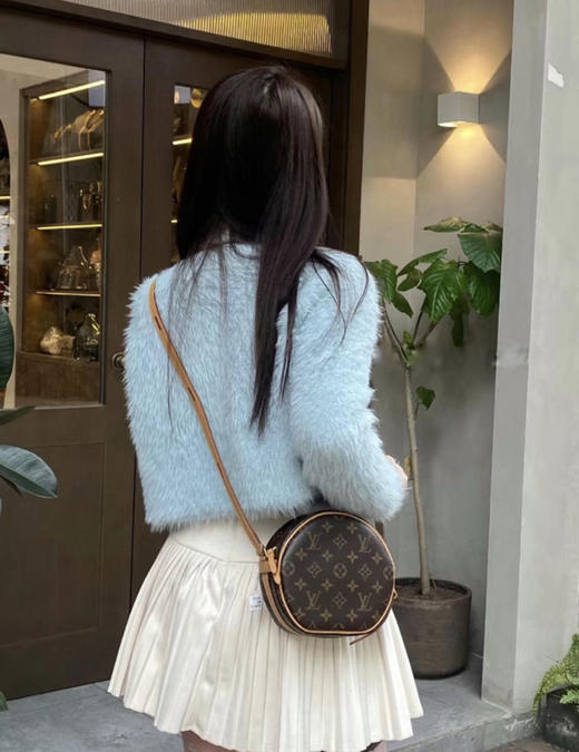 LV 软圆饼 老花拼皮 小号 斜挎包 商品图2