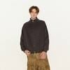 丁摩 春秋季美式复古立领开衫卫衣男女同款百搭上衣休闲拉链潮流外套5ZF-005 商品缩略图2