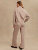 Varley - Davidson Sweat - Taupe Marl - 女装 - 半拉链卫衣 - 灰褐色 商品缩略图2