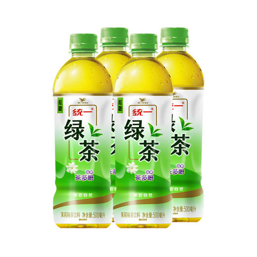 统一绿茶茉莉味茶饮料 500ml 商品图2