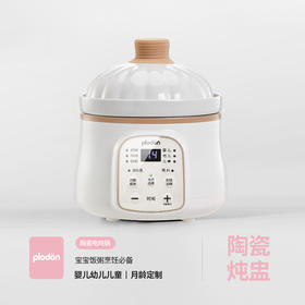 【小家电】浦利顿电炖锅婴儿辅食锅电炖盅宝宝bb煲煮粥全自动家用陶瓷煲汤锅 0.5L 南瓜煲PLD-DG10A HF