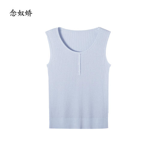 【商场同款】CNW5479 “ 素净蓝背心 ” 夏日清凉透气，舒适满分 不易变形好穿好搭配 商品图6