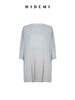 HIDEMI皮肤衣系列新款凉感超薄清透圆领宽松慵懒短袖面膜t恤 骑士蓝/自然白/浅花灰/锡器灰/黑色 商品缩略图11