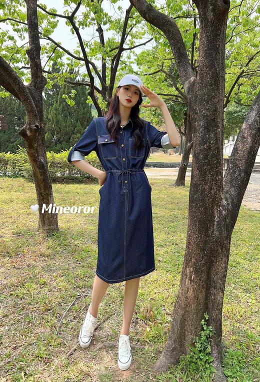 G09070#牛仔连衣裙 商品图0