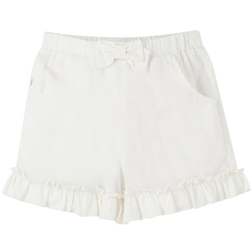 【实体店同款】女童全腰梭织短裤夏季新款安奈儿童装XG526701 商品图5