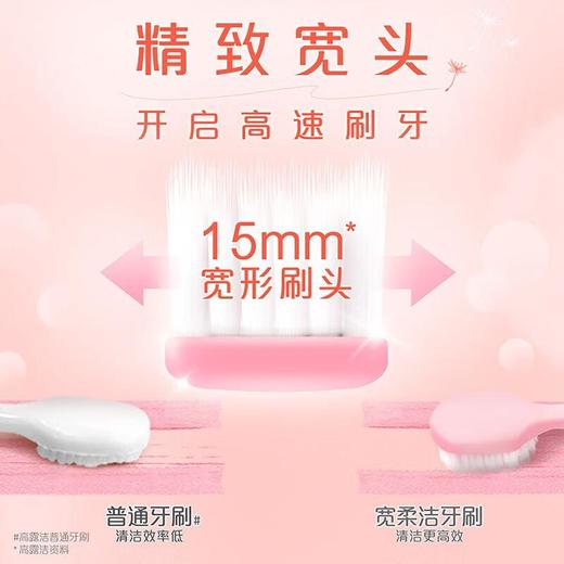 高露洁 纤细软毛超密丝宽柔洁牙刷 2支/卡 商品图2