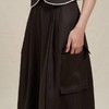 2楼素然平纹亚麻褶裥搭片半裙吊牌价2150 商品缩略图4