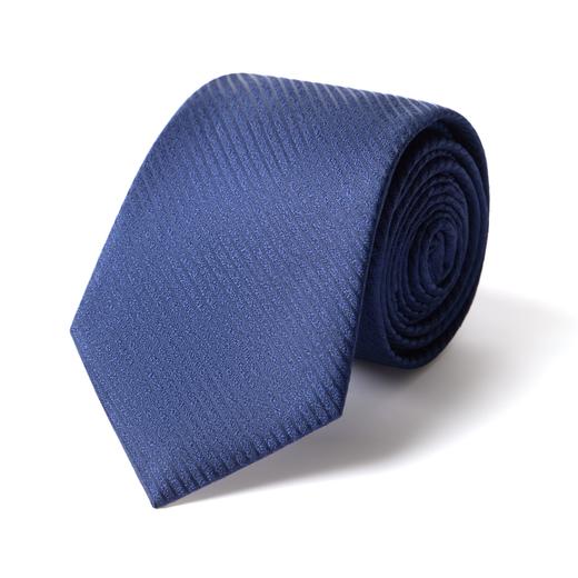 【婚礼季】柒牌男装配饰领带2025新款商务正装衬衫领条纹手打西装领带礼盒装129F70100 商品图4