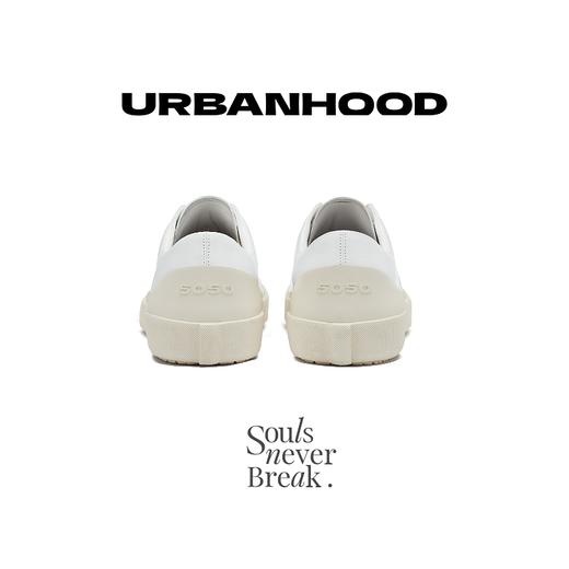 URBANHOOD 5050系列休闲板鞋防滑耐磨轻运动男女同款小白鞋 商品图3